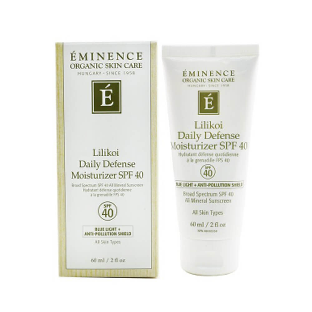 Lilikoi daily defense moisturizer