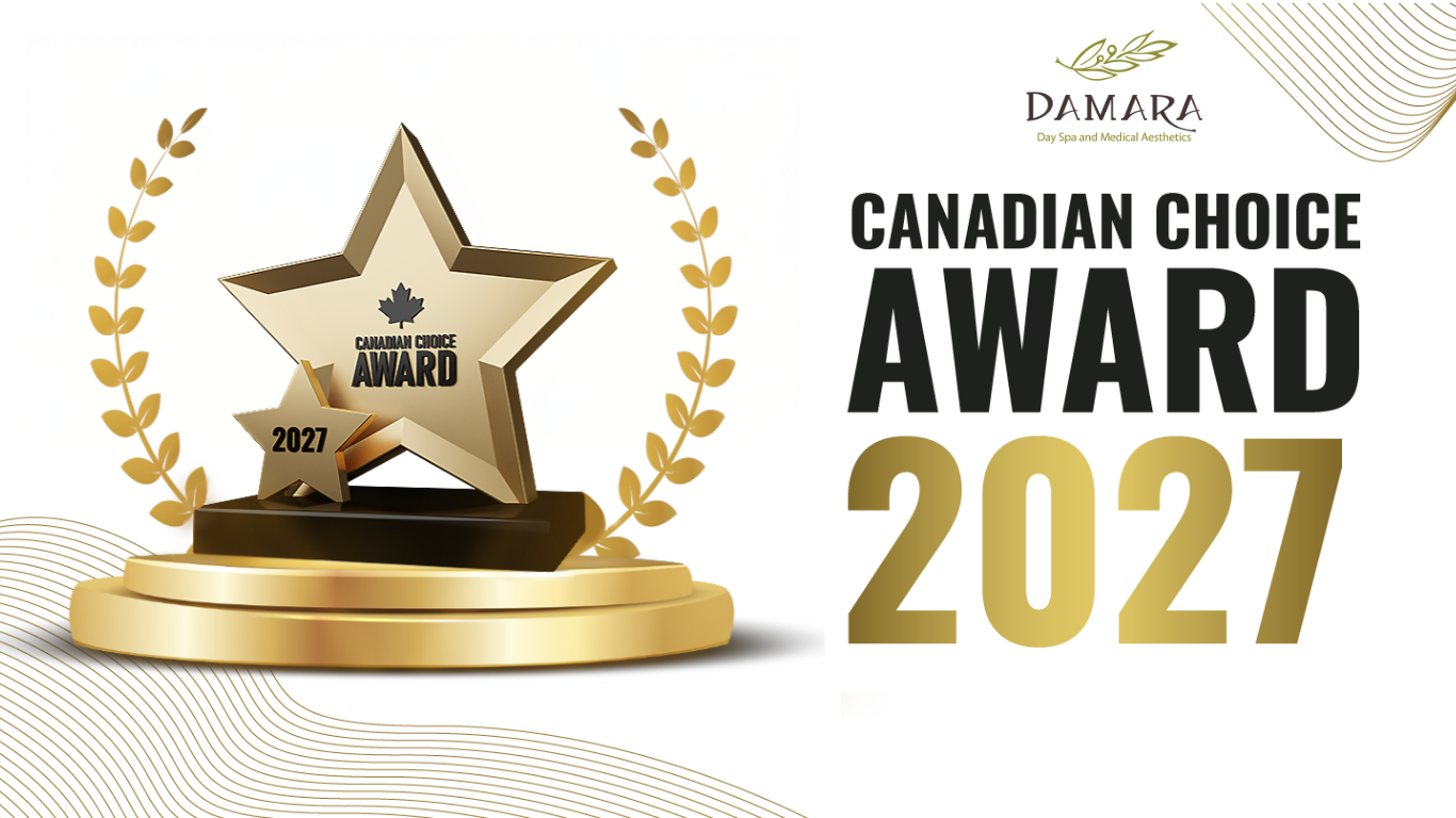 Love your experience at Damara Spa? Nominate us for a Canadian Choice Award.