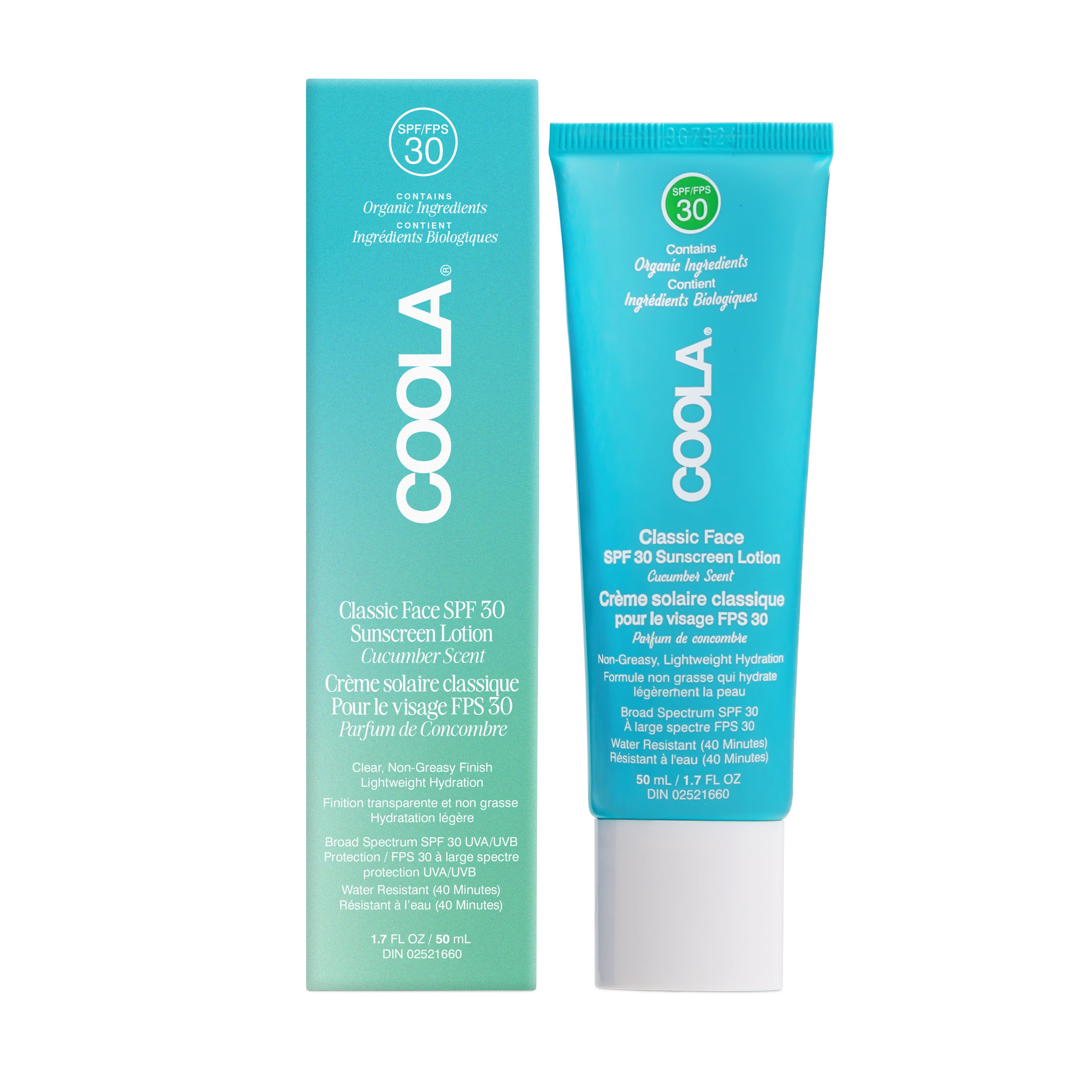 Coola Classic Face SPF 30 Sunscreen Lotion