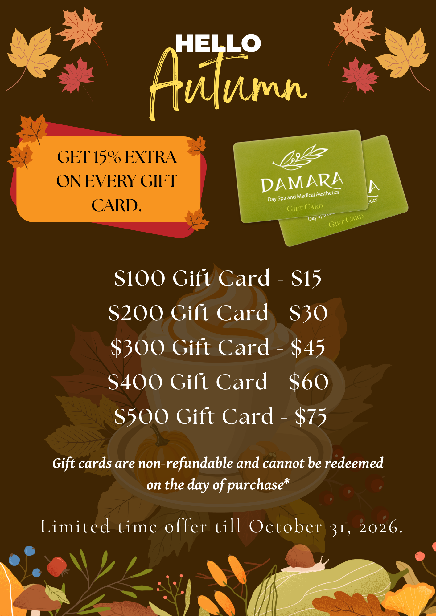 Fall Gifting