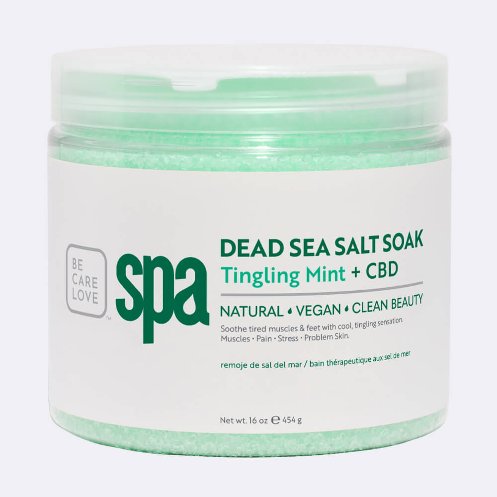 Mint & CBD Salt Soak